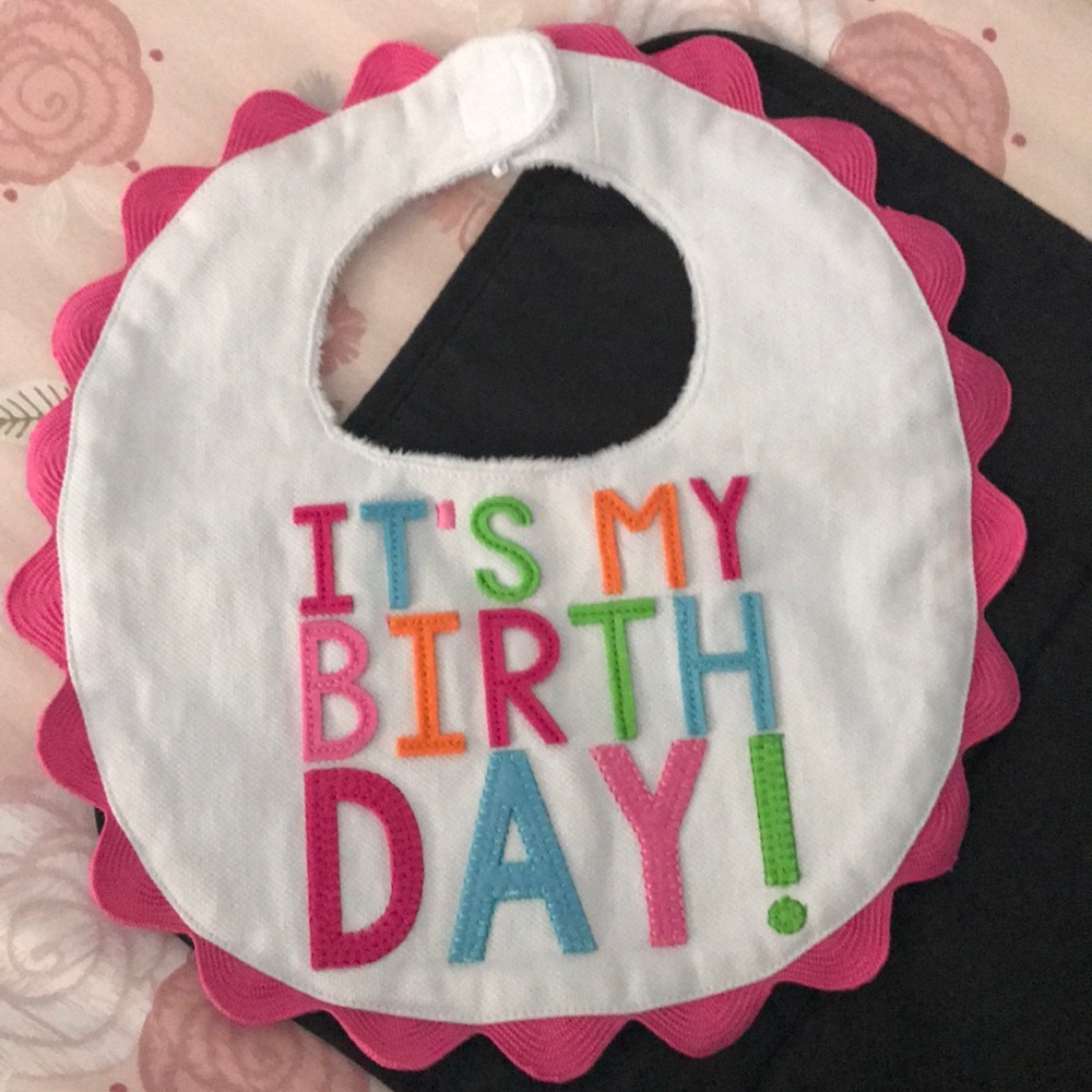 Mudpie ‘it’s my birthday’ bib
